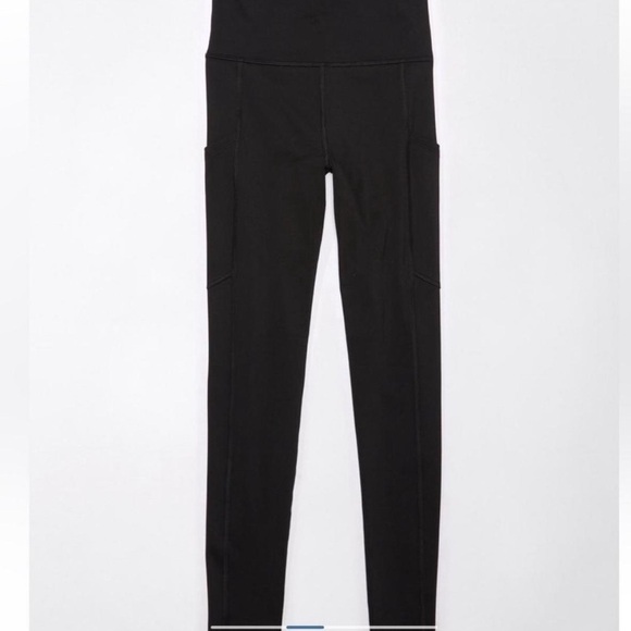 AE Black “The Everything Pocket Legging” size medium - Picture 4 of 11